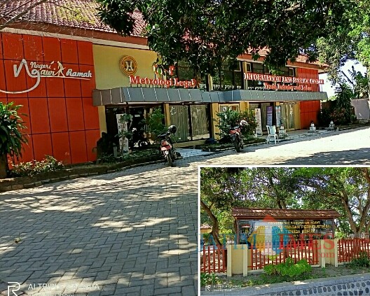 Kantor Dinas Perdagangan Perindustrian Dan Tenaga Kerja nampak sepi