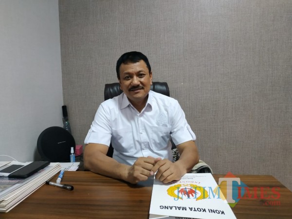 Ketua Umum KONI Kota Malang Eddy Wahyono (Hendra Saputra)