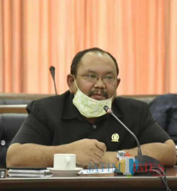 Drs. Saiful Anam M.Pd, Anggota Komisi D dari PDI Perjuangan (Foto : Moch. R. Abdul Fatah / Jatim TIMES)