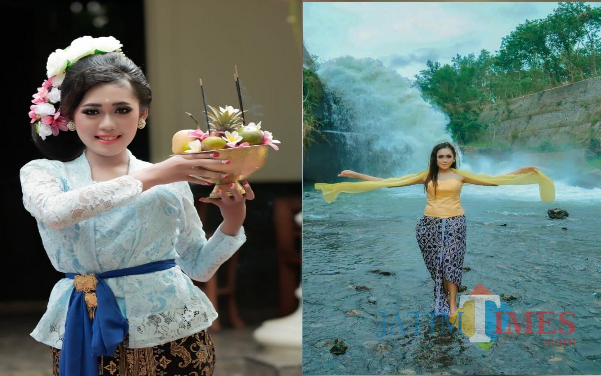 Jadi Perbincangan Penari Tradisional Cantik Tulungagung Tak Takut Foto Di Sungai Song Tulungagung Times