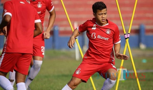 Krisna Bayu Otto Kartika pemain Persik Kediri (ist)