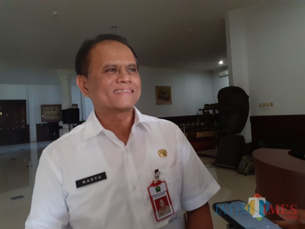 Kepala Dinas Koperasi Perindustrian dan Perdagangan (Diskopindag) Kota Malang Wahyu Setianto. (Arifina Cahyanti Firdausi/MalangTIMES).