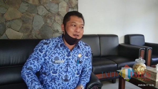 Wakil Juru Bicara Gugus Tugas Percepatan Penanganan Covid-19 Tulungagung, Galih Nusantoro (Joko Pramono for Jatim TIMES)