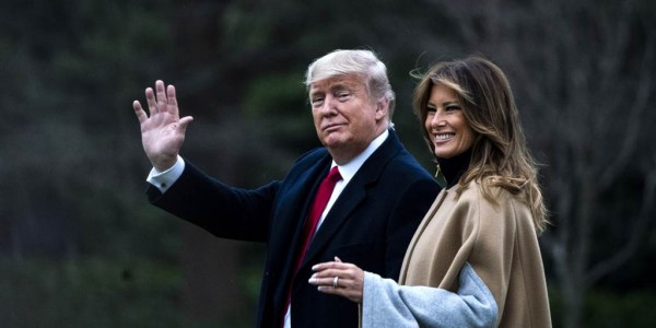 Donald Trump dan Melania Trump (Foto: NBC News)