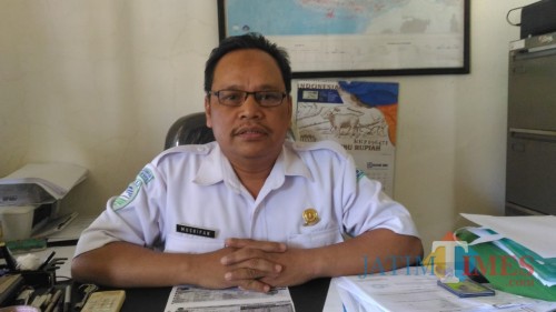Kepala BMKG Stasiun Geofisika Malang Musripan saat ditemui beberapa waktu lalu. (Foto: Dok. JatimTimes)