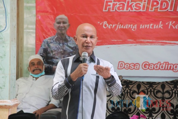 Ketua Banggar DPR RI dari Fraksi PDI Perjuangan MH Said Abdullah sewaktu menggelar reses di Kabupaten Sumenep (Foto: Ist/JatimTIMES)