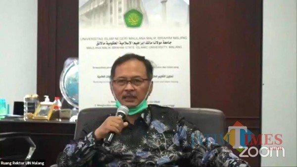 Rektor UIN Malang, Prof Dr Abdul Haris MAg. (Foto: Ima/MalangTIMES)