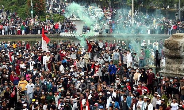 Demo aksi 1310 (foto: JPNN)
