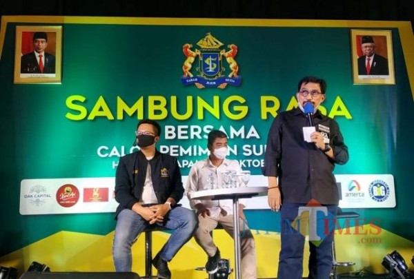 Calon Wali Kota Surabaya Machfud Arifin