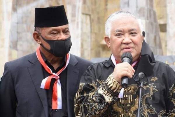 Gatot Nurmantyo dan Din Syamsuddin (Foto: Republika)