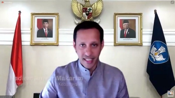 Menteri Pendidikan dan Kebudayaan (Mendikbud) Nadiem Makarim. (Foto: Kemdikbud)