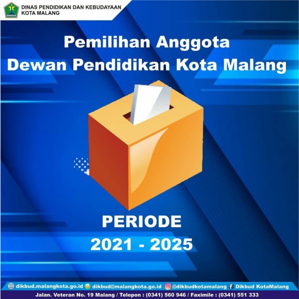 Pemilihan Anggota Dewan Pendidikan Kota Malang Periode 2021-2025. (Foto: Disdikbud Kota Malang)