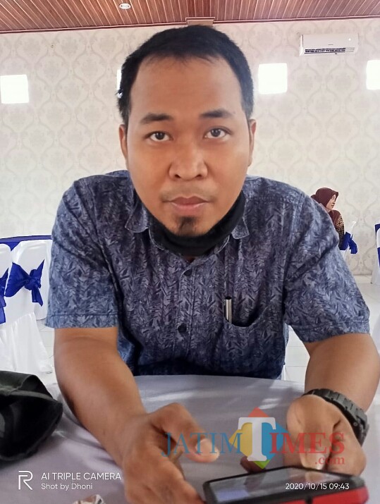 Anggota KPU Ngawi Divisi Sosialisasi Pendidikan Pemilih, Sudarsono. (Foto: Dokumen JatimTIMES)