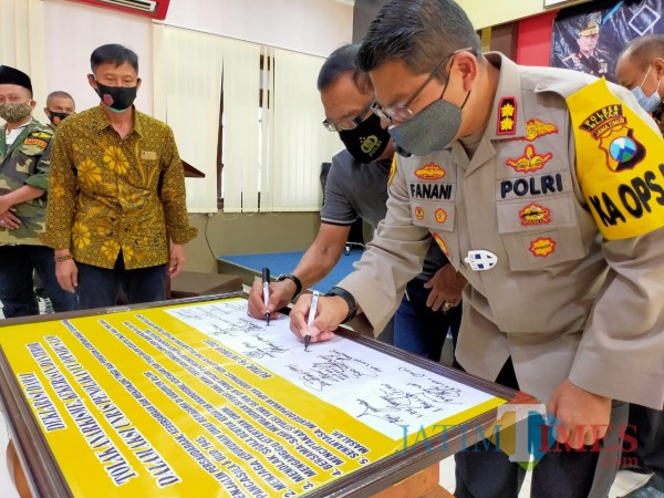 Polres Blitar gelar deklarasi pilkada damai