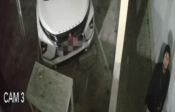 Pelaku curanmor saat beraksi terekam CCTV di Bandulan gang 9 (istimewa)
