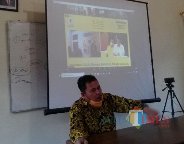 Ruliyono, Wakil Ketua DPRD yang juga Ketua DPD Partai Golkar Banyuwagi Nurhadi Banyuwangi Jatim Times