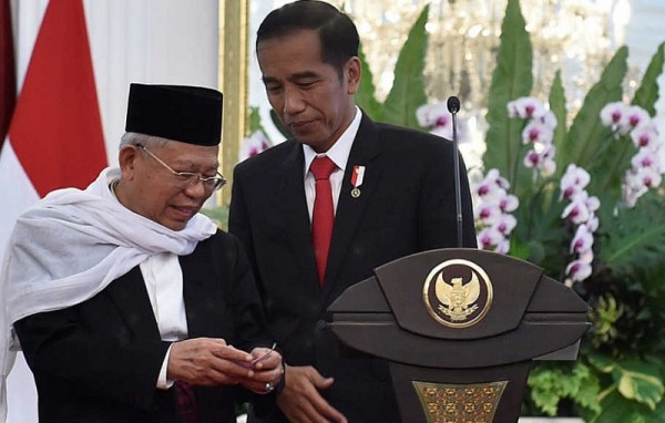 Joko Widodo dan Ma'ruf Amin (Foto: Alinea.ID)