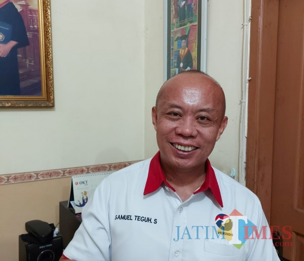 Ketua DPD Perindo Surabaya Samuel Teguh
