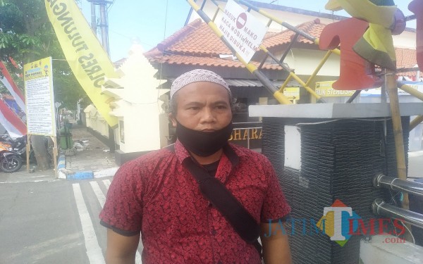 Nanang Rohmat, kader yang juga mengaku ketua DPC PBB hasil Muscab / Foto : Anang Basso / Tulungagung TIMES