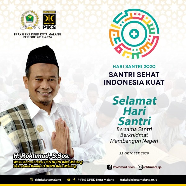 Wakil Ketua Fraksi PKS DPRD Kota Malang, Rokhmad. (Foto: Istimewa).