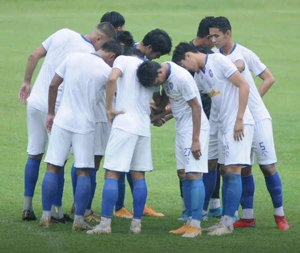 Skuat Arema FC asuhan pelatih Carlos Oliveira (official Arema FC)
