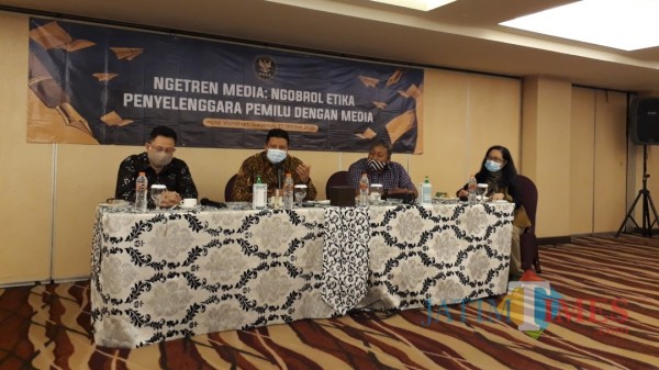 Ketua DKPP Prof. Muhammad saat jadi pembicara