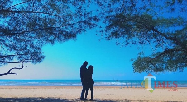 Keindahan destinasi wisata pantai lombang Sumenep (sumber foto: lombang sumenep)