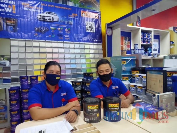 Promo Jotun Berhadiah Mewah & Wooow hadir di Graha Bangunan (Foto : Aunur Rofiq/BlitarTIMES)