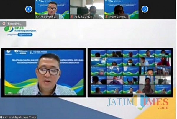 Pelatihan ahli K3 BP Jamsostek ketenagakerjaan. (ist)