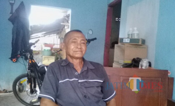 Asmui, Ketua Gapoktan Tani Makmur desa Olehsari, Kecamatan Glagah, Banyuwangi (Nurhadi Banyuwangi Jatim Times)