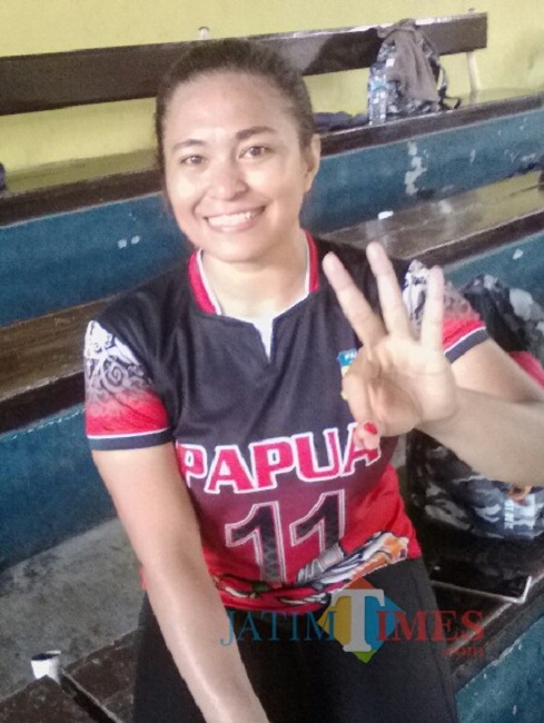 Alfani R. Maswatu, Kapten Tim Bola Volley Putri PON Papua Nurhadi Banyuwagi Jatim Times