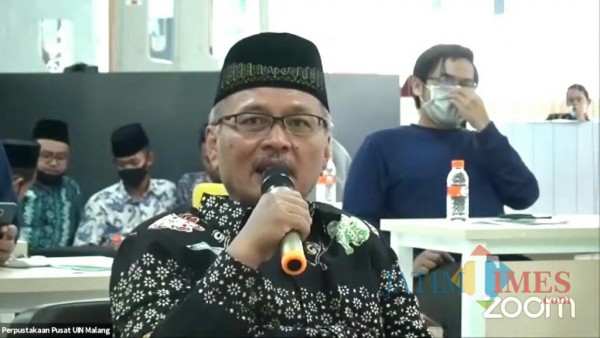 Rektor UIN Malang Prof Dr Abdul Haris MAg (Foto: Ima/MalangTIMES)