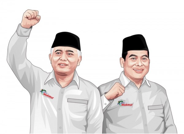 Paslon SanDi (Sanusi-Didik Gatot Subroto) nomor urut 1 (Foto : Istimewa)