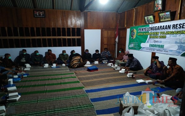 Situasi reses anggota DPRD Kabupaten Tulungagung, Endriyani di Desa Rejosari / Foto : Anang Basso / Tulungagung TIMES