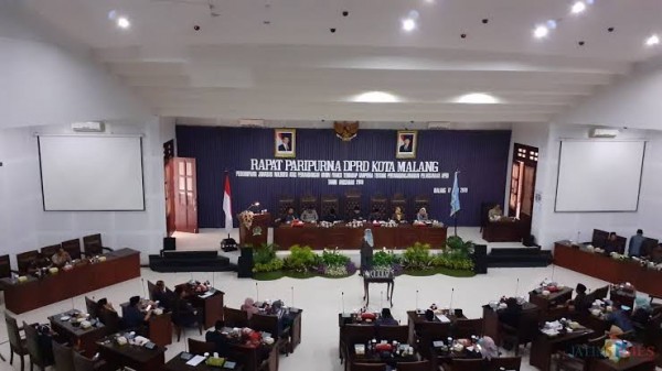 Sidang Paripurna beberapa saat lalu (Pipit Anggraeni/MalangTIMES).