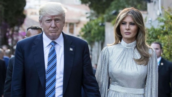 Donald Trump dan Melania Trump (Foto: ABC News)