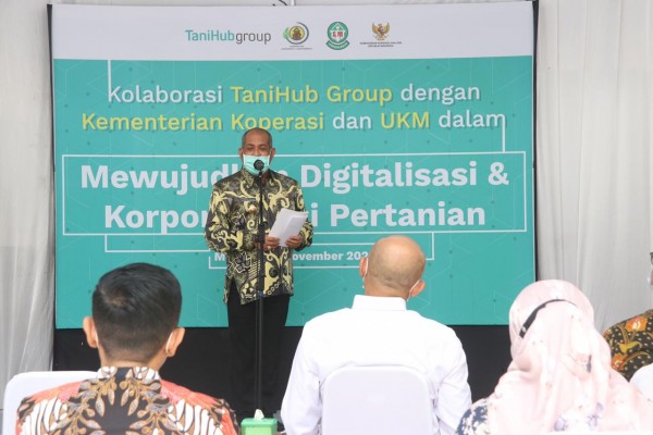 Pjs Bupati Malang Sjaichul Ghulam saat memberikan sambutan. (Humas Pemkab Malang)