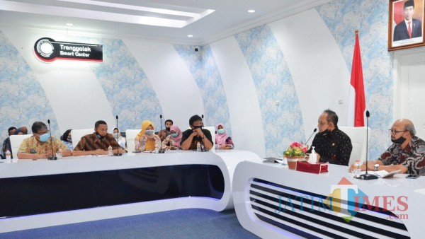 Sekda Trenggalek, Joko Irianto terima Kunjungan Pemkab Karanganyar