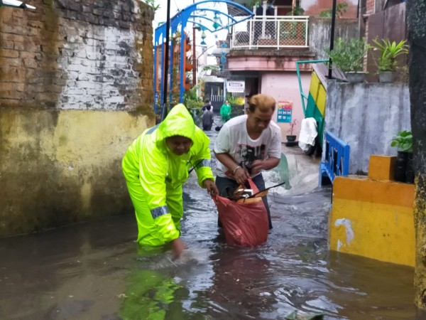 Salah satu kawasan di Kota Malang yang mengalami banjir. (Foto: Istimewa).