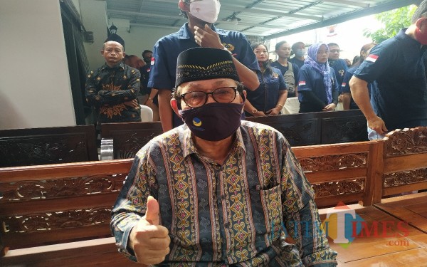 Ketua DPD Nasdem Kabupaten Tulungagung, Achmad Djadi (Anang Basso / Tulungagung TIMES)