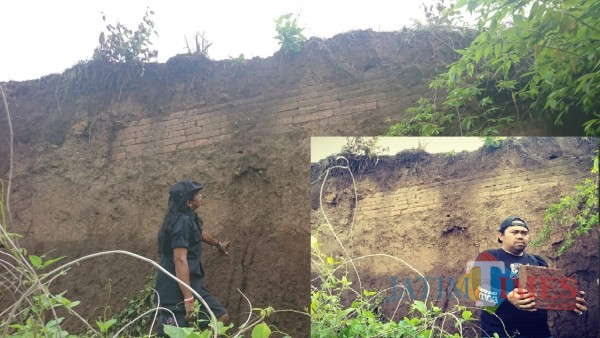 Temuan situs baru di Desa Ngarejo, Kecamatan Jatirejo, Kabupaten Mojokerto (foto: istimewa)