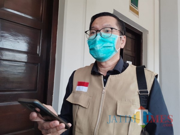 Juru Bicara Gugus Satgas Covid-19, Direktur RSUD Kota Malang, dr Husnul Muarif. (Arifina Cahyanti Firdausi/MalangTIMES).