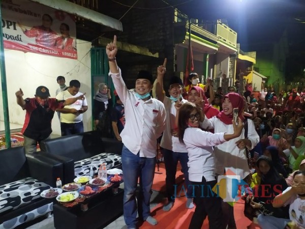 Eri Cahyadi saat kampanye (Istimewa)
