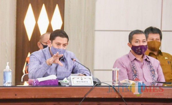 Wali Kota Kediri Abdullah Abu Bakar gelar evaluasi smart city tahap 1 (ist)