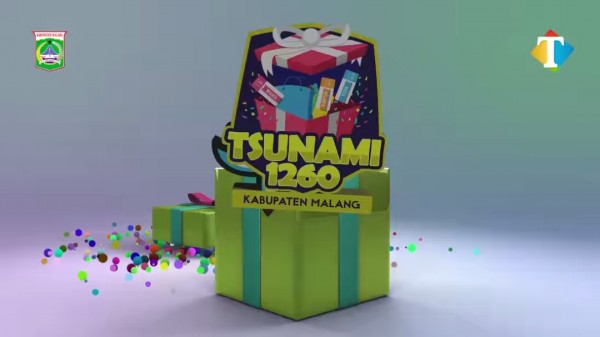 Gebyar Tsunami 1.260 Kabupaten Malang. (Foto: Doc. JatimTIMES)