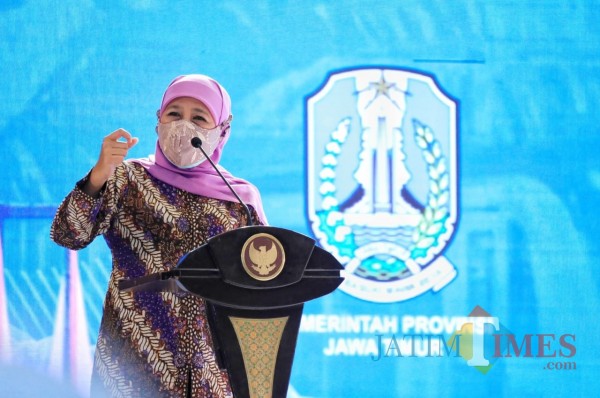 Gubernur Jatim Khofifah. (Foto: Dokumen JatimTIMES)