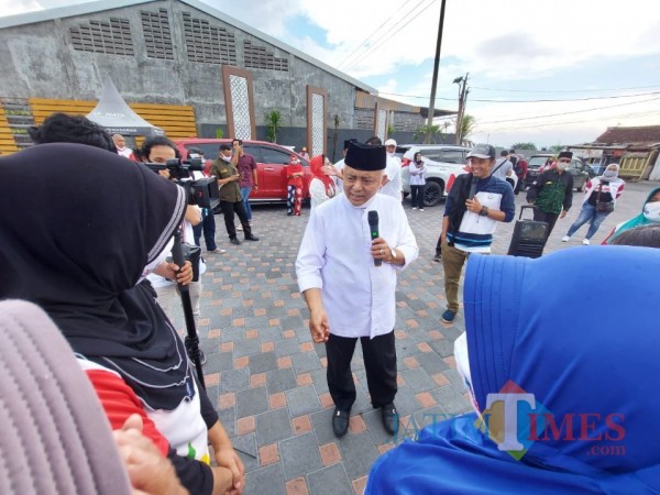 Bupati Malang HM. Sanusi yang saat ini sedang menjalani masa cuti kampanye pada tahapan Pilkada Kabupaten Malang 2020. (Foto: Tubagus Achmad/MalangTimes)