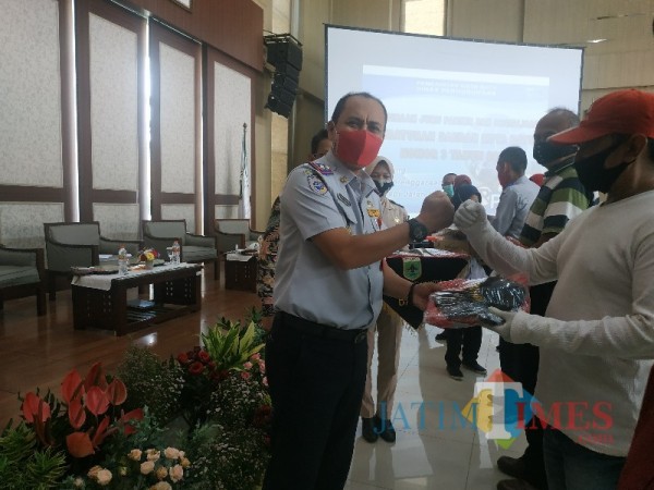 Sosialisasi Perda Kota Batu nomor 3 Tahun 2020 di Gedung Pancasila, Kota Batu, Selasa (1/12/2020). (Foto: Mario Gale/MalangTIMES)