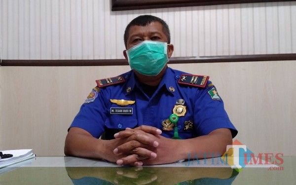 Kepala UPT Damkar Kota Malang, Teguh Budi Wibowo (Anggara Sudiongko/MalangTIMES)