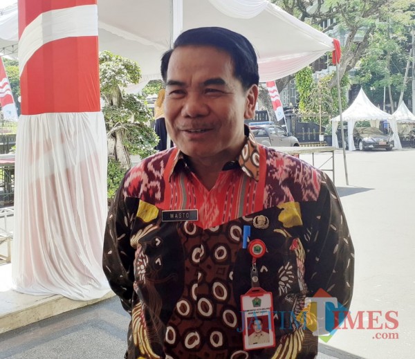 Sekretaris Daerah (Sekda) Kota Malang, Wasto. (Arifina Cahyanti Firdausi/MalangTIMES).